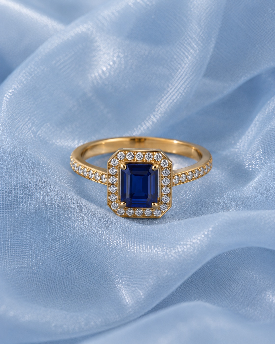 Anello Aura Sapphire