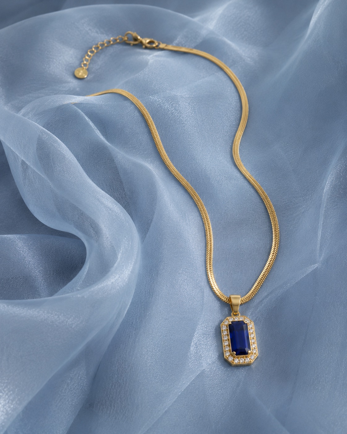 Aura Sapphire Necklace